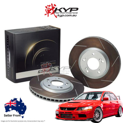 DIXCEL FS FRONT ROTOR FOR MITSUBISHI EVO7 8 9 CT9A EVOLUTION LANCER BRAKE DISC EVO7 EVO8 EVO9