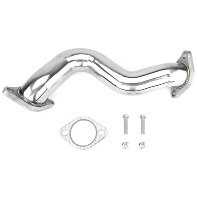 Invidia R400 70mm Engine Back Exhaust w/Invidia Equal Headers - Straight Cut Blue Tips Subaru BRZ & Toyota 86 12-21, 22+ (6MT)