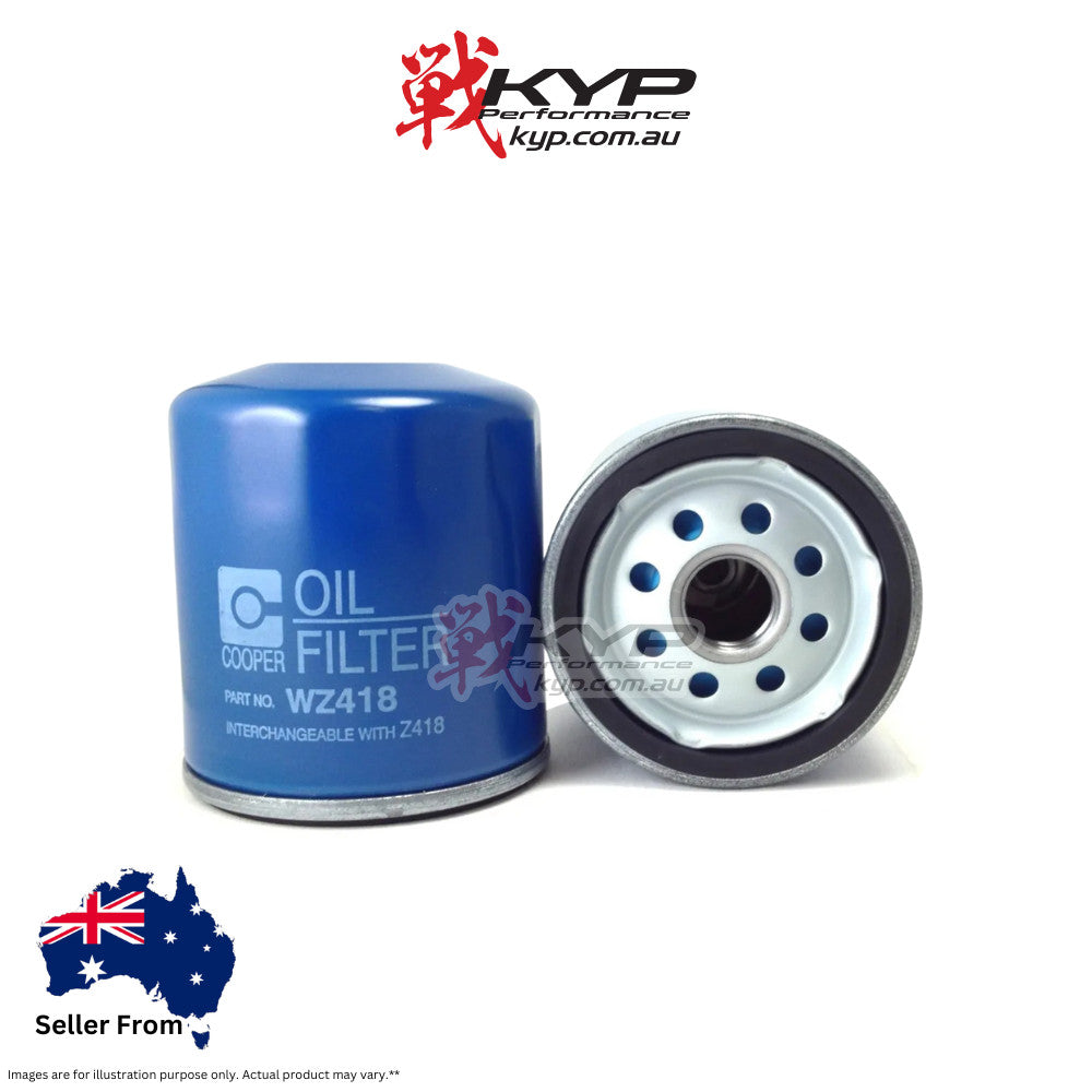 Wesfil WZ418 - OIL FILTER Z418 MULTIPLE APPLICATIONS BMW/CHRYSLER/HOLDEN/LEXUS/LEYLAND/SAAB/SUZUKI/TOYOTA - WZ418