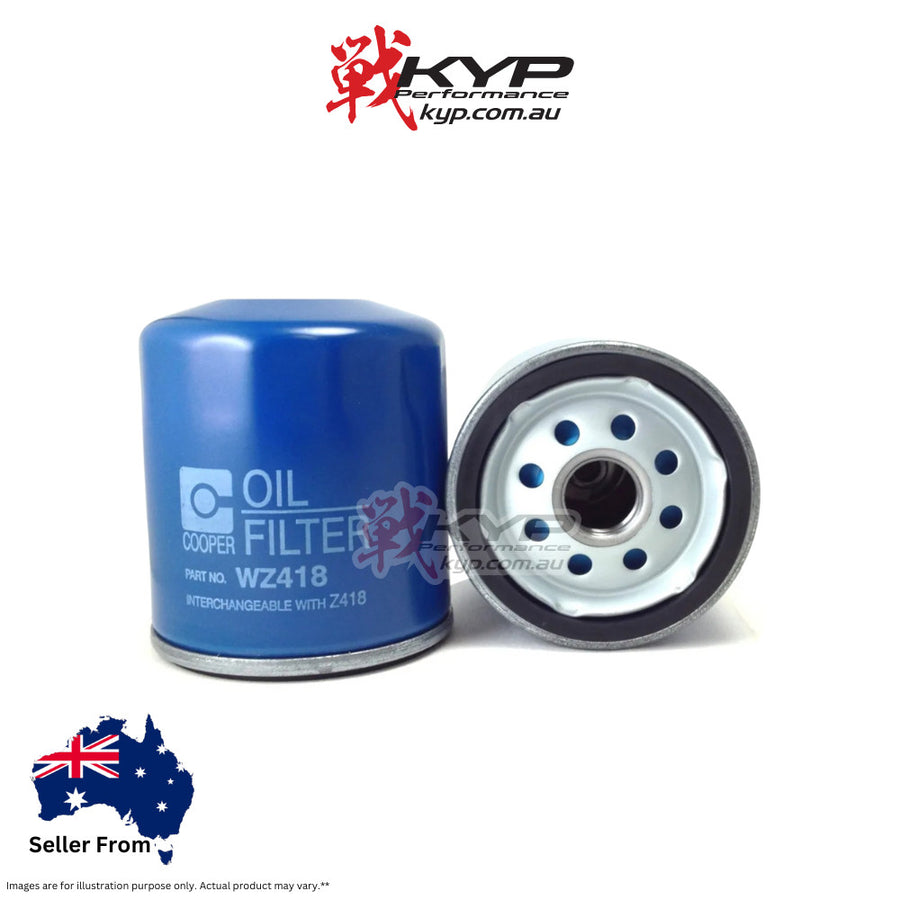 Wesfil WZ418 - OIL FILTER Z418 MULTIPLE APPLICATIONS BMW/CHRYSLER/HOLDEN/LEXUS/LEYLAND/SAAB/SUZUKI/TOYOTA - WZ418