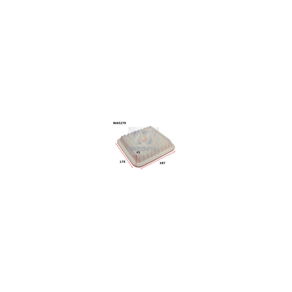 Wesfil AIR FILTER A1771 GEELY - WA5279