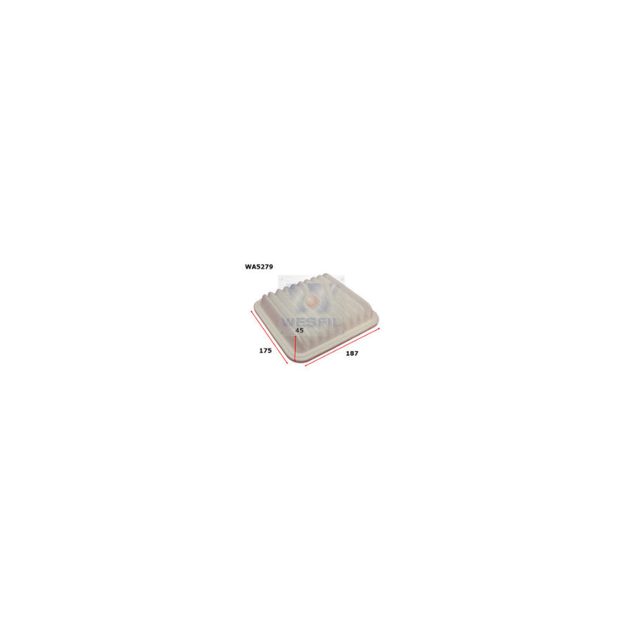 Wesfil AIR FILTER A1771 GEELY - WA5279
