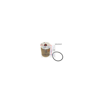 Wesfil WR2593P - OIL FILTER R2593P NISSAN - WR2593P
