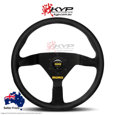 MOMO MOD 78 Black Suede 350mm Steering Wheel - 11111783521L