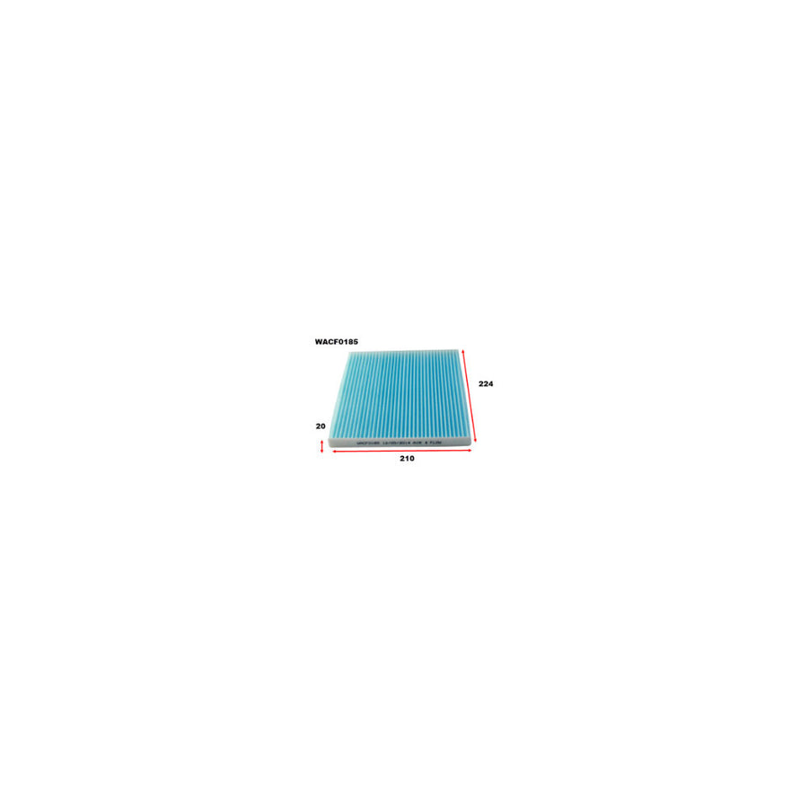 Wesfil CABIN FILTER RCA327P NISSANWACF0185