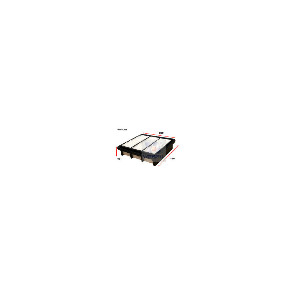 Wesfil AIR FILTER A1561 HYUNDAI - WA5098