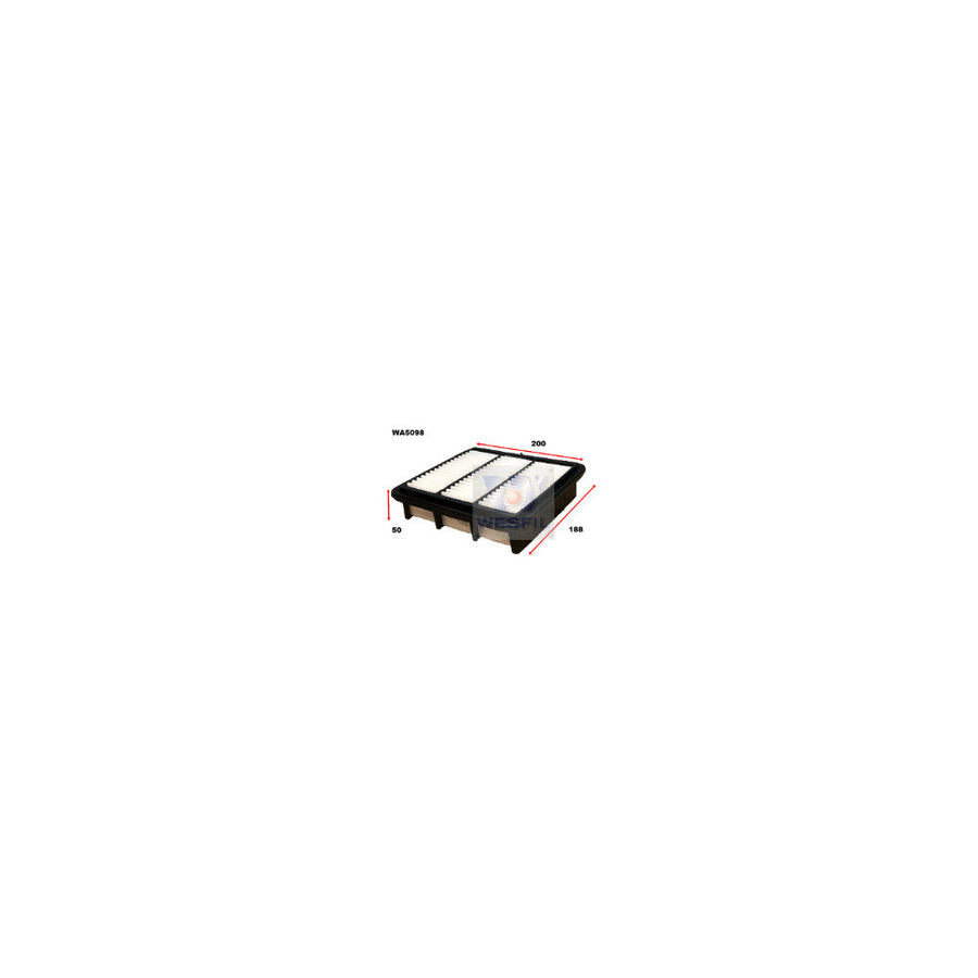 Wesfil AIR FILTER A1561 HYUNDAI - WA5098
