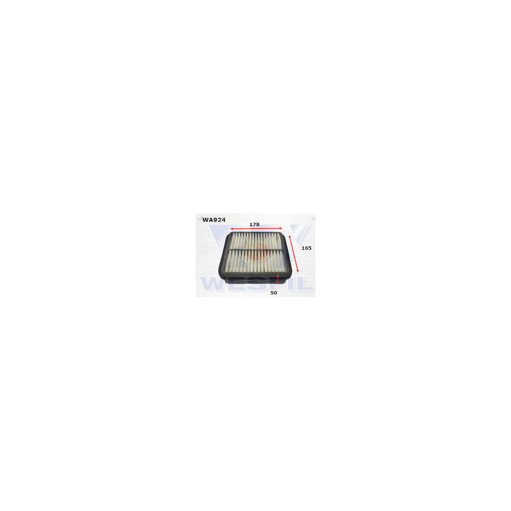 Wesfil AIR FILTER A1267 TOYOTA - WA924