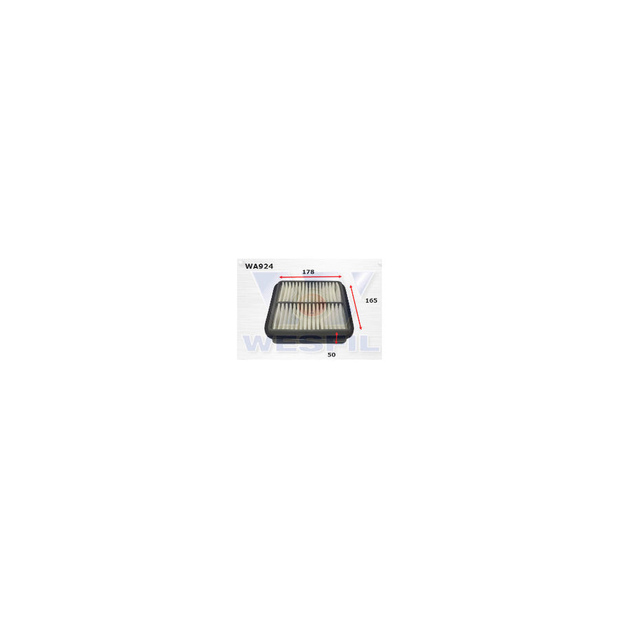 Wesfil AIR FILTER A1267 TOYOTA - WA924