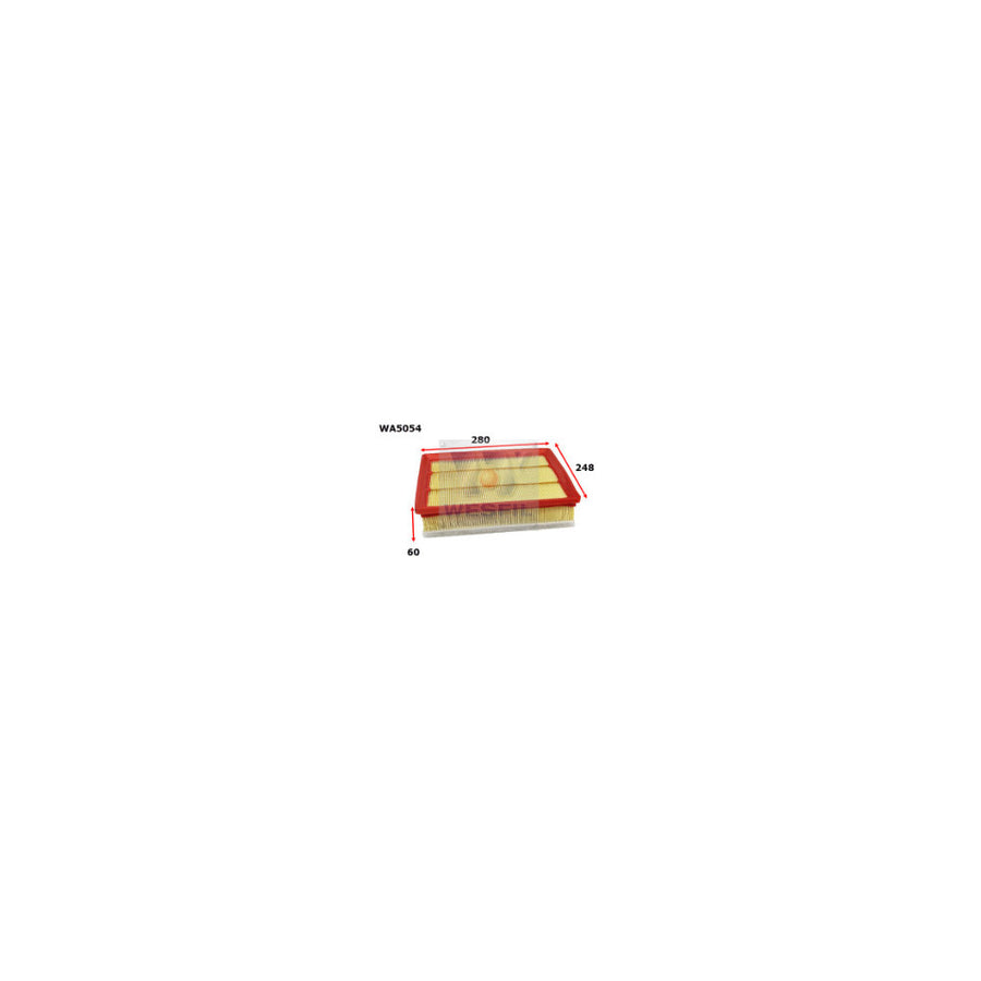 Wesfil AIR FILTER A1701 RENAULT - WA5054