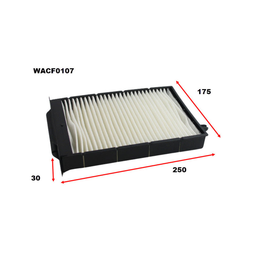 Wesfil CABIN FILTER RCA234P RENAULTWACF0107
