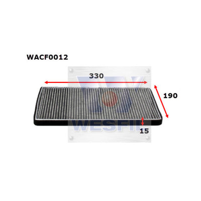 Wesfil CABIN FILTER RCA233P HOLDENWACF0012