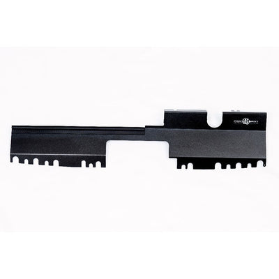 Process West Radiator Cover Black for Subaru WRX/STI VA 15-21 (w/OEM Intake Chute) - PWED03B