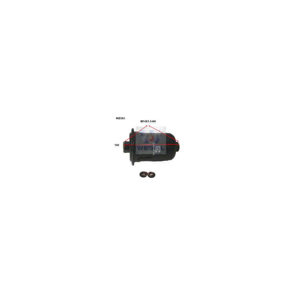 Wesfil EFI FUEL FILTER Z383 HYUNDAI/KIA/LEXUS/TOYOTA - WZ383