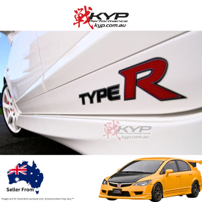 HONDA OEM DOOR STICKER (TYPE R) - FD2 CIVIC