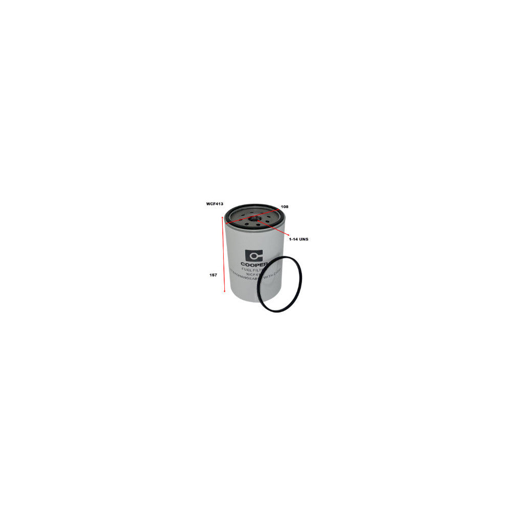 Wesfil DIESEL FUEL FILTER Z1058 NISSAN - WCF413