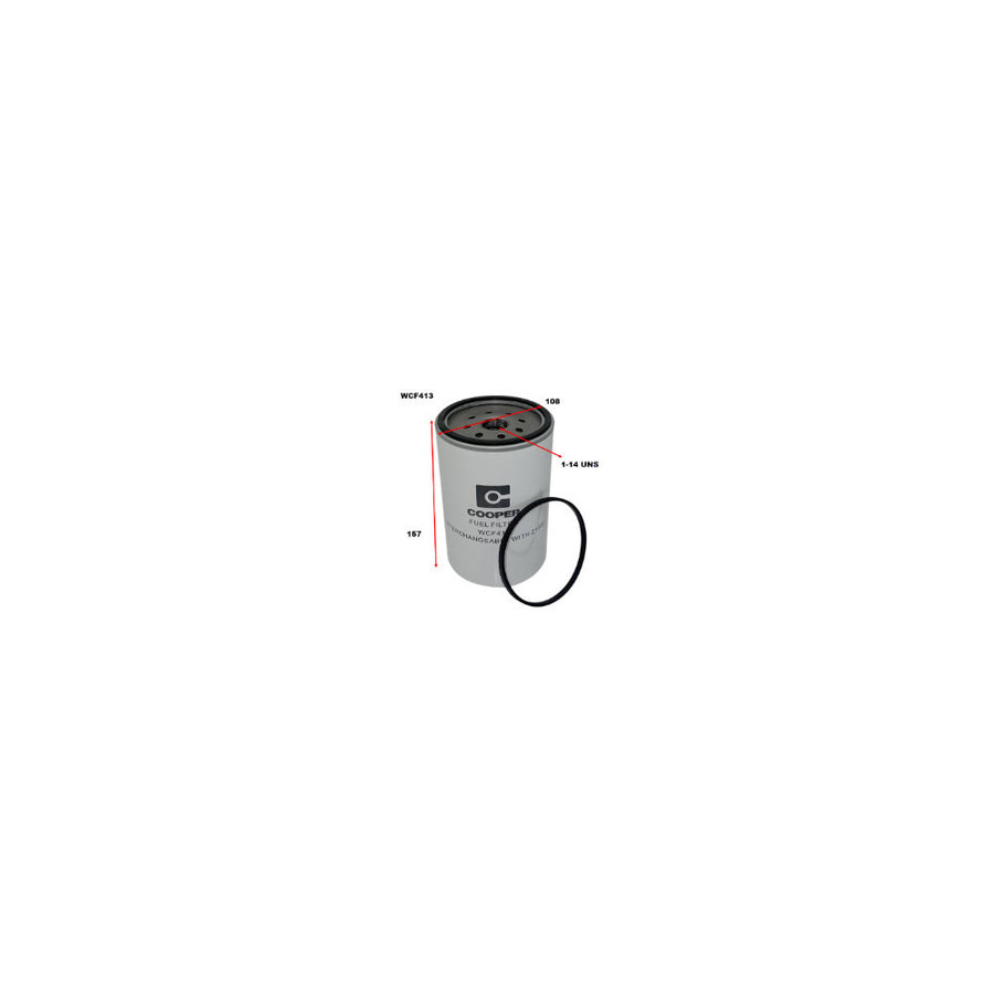 Wesfil DIESEL FUEL FILTER Z1058 NISSAN - WCF413