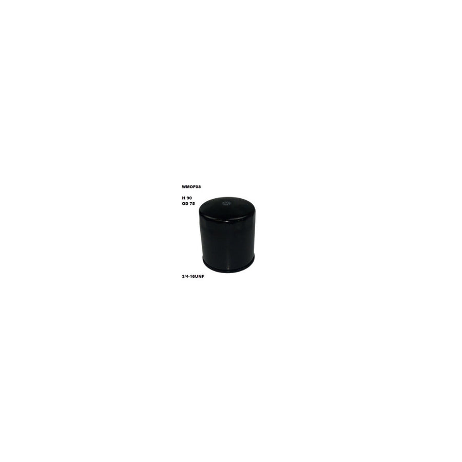 Wesfil OIL FILTER RMZ112 MOTORCYCLE HARLEY DAVIDSON (BLACK) - WMOF08