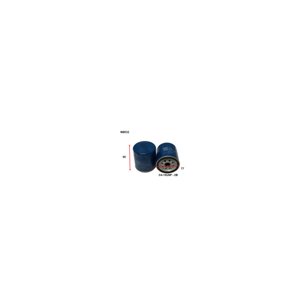 Wesfil OIL FILTER Z632 FORD/MAZDA - WZ632