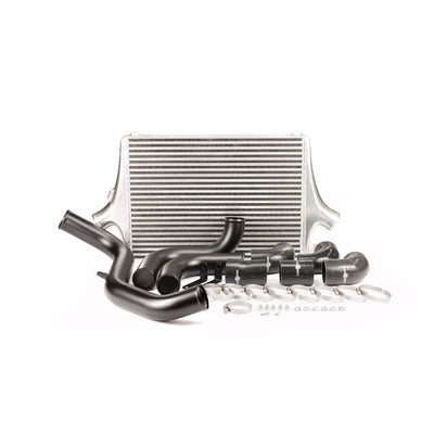 Process West Front Mount Intercooler Kit w/Silver Core, Black Piping for Ford Focus ST Mk3 LW/LZ - PWFMIC05