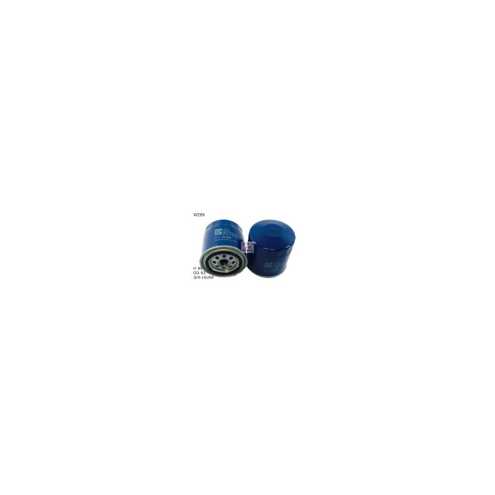 Wesfil WZ89A - OIL FILTER Z89A MULTIPLE APPLICATIONS - WZ89A