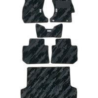 HKS FLOOR AND LUGGAGE MATS OCT RHD SET OF 6 FOR SUBARU LEVORG VM4 53001-AF005