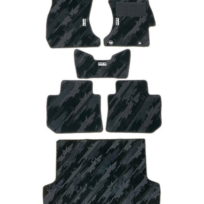 HKS FLOOR AND LUGGAGE MATS OCT RHD SET OF 6 FOR SUBARU LEVORG VM4 53001-AF005