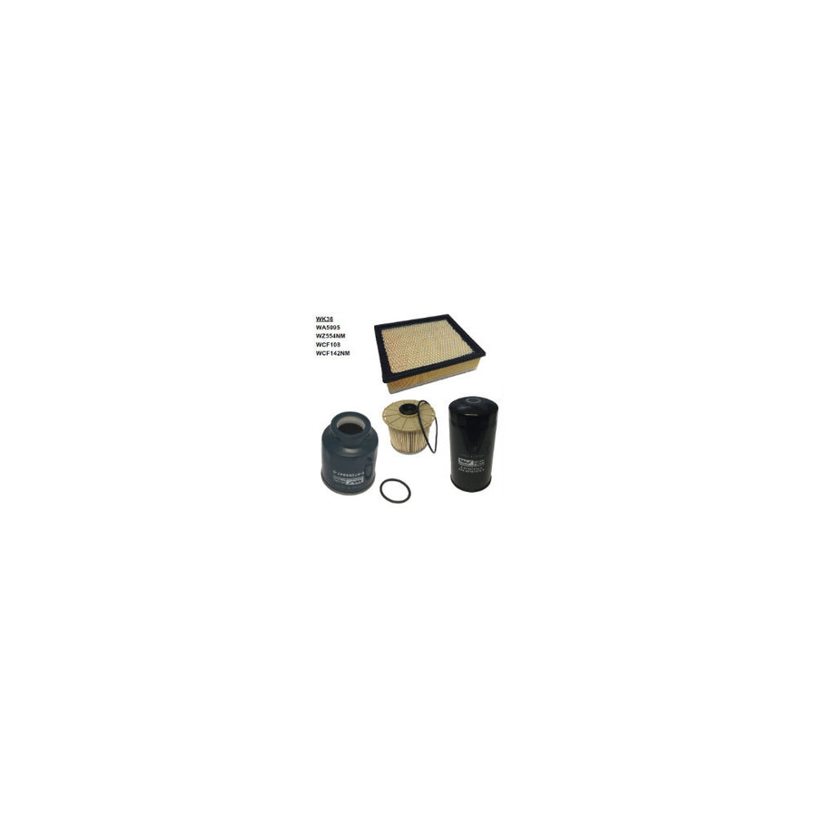 Wesfil FILTER SERVICE KIT ISUZU D-MAX FILTER SERVICE KIT ISUZU - WK36