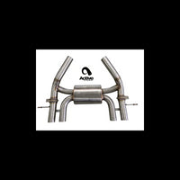 Active Autowerke G80 M3 and G82 M4 Valved Rear Axle-back Exhaust with Carbon tips