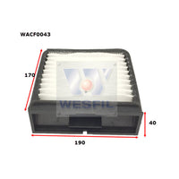Wesfil CABIN FILTER VOLVOWACF0043