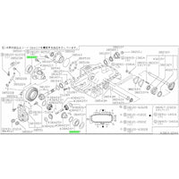 NISSAN OEM DIFFERENTIAL SIDE BEARING - 38440-03V01
