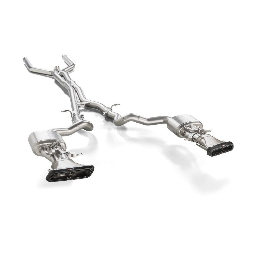 Akrapovic Evolution Link Pipe Set (Titanium) for Mercedes E63/E63S Sedan/Estate (W213/S213)