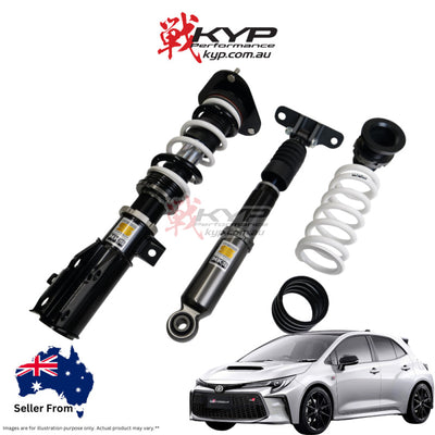 HKS HIPERMAX S SERIES COILOVERS SUSPENSION TYPE FOR TOYOTA GR COROLLA GZEA14H G16E-GTS
