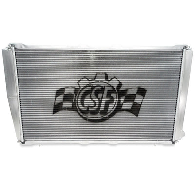 CSF Racing 2-Row 42mm Race Spec Aluminium Radiator - Raw for Subaru WRX/STI GC8 94-00