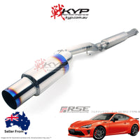 RSE FULL TITANIUM MUFFLER EXHAUST TYPE-80 FOR TOYOTA 86 ZN6 SUBARU BRZ ZC6 FA20 RB6090-SB03C