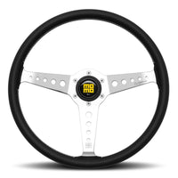 MOMO Heritage California Black Leather 360mm Steering Wheel - VCALIFOR36BKR