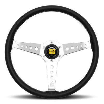 MOMO Heritage California Black Leather 360mm Steering Wheel - VCALIFOR36BKR