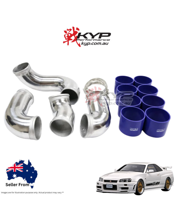 HKS Intercooler Piping Kit - Nissan Skyline GT-R  BCNR33 BNR34 WGNC34 - 13002-AN001