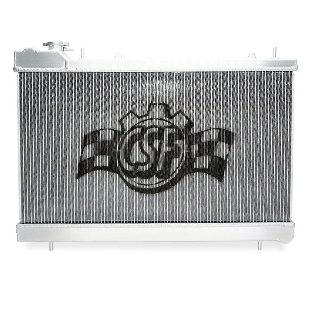 CSF Racing 2-Row 42mm Race Spec Aluminium Radiator - Raw for Subaru Forester XT SG 03-08