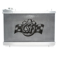 CSF Racing 2-Row 42mm Race Spec Aluminium Radiator - Raw for Subaru Forester XT SG 03-08