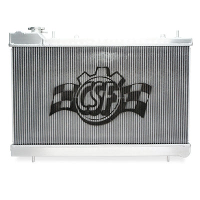 CSF Racing 2-Row 42mm Race Spec Aluminium Radiator - Raw for Subaru Forester XT SG 03-08