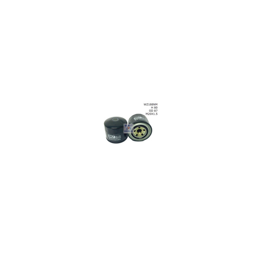 Wesfil DIESEL FUEL FILTER Z188 MITSUBISHI - WZ188NM