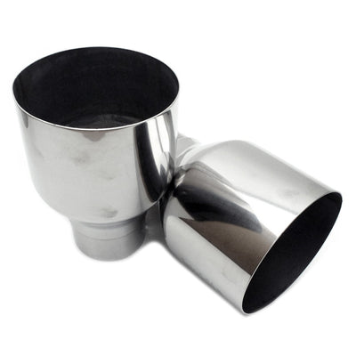 Invidia R400 Turbo Back Exhaust - Straight Cut Polished Stainless Tips Subaru Forester XT SJ 13-18 (CVT Auto)
