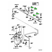 TOYOTA OEM WINDSHIELD WASHER NOZZLE 85035-12250