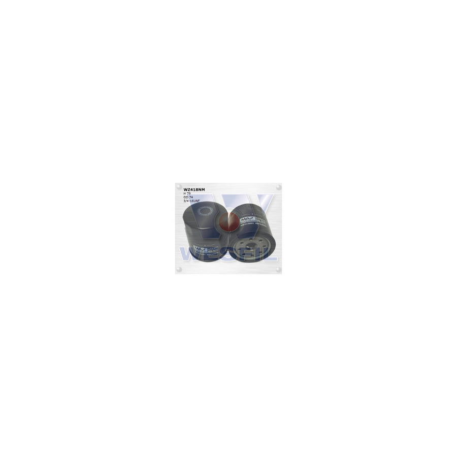 Wesfil OIL FILTER Z418 MULTIPLE APPLICATIONS BMW/CHRYSLER/HOLDEN/LEXUS/LEYLAND/SAAB/SUZUKI/TOYOTA - WZ418NM