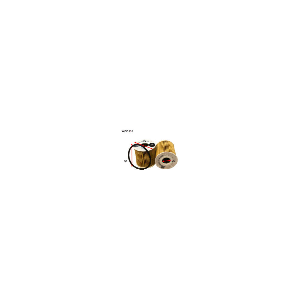 Wesfil OIL FILTER R2668P SMART CAR - WCO116