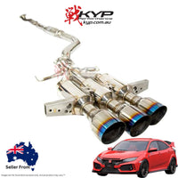 Invidia R400 Turbo Back Exhaust Honda Civic Type-R FK8 17+
