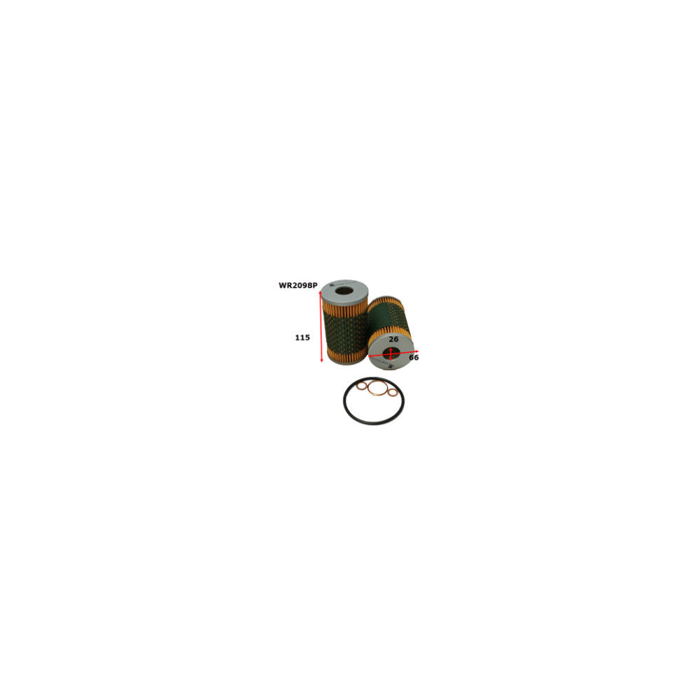 Wesfil OIL FILTER R2098P MERCEDES - WR2098P