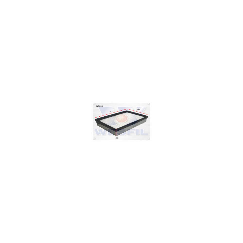 Wesfil AIR FILTER A1366 KIA - WA982