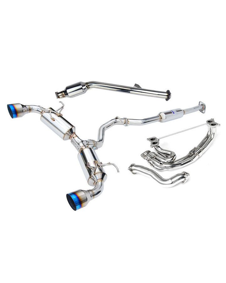 Invidia N2 70mm Engine Back Exhaust w/PSR Unequal Headers Subaru BRZ & Toyota 86 12-21, 22+ (6MT)
